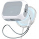 Baltas dėklas Apple Airpods Pro 1 / 2 ausinėms "ESR Orbit Halolock Magsafe"