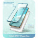 Dėklas su marmuro efektu Apple iPhone 14 Pro Max telefonui "Supcase Cosmo Ocean Blue"