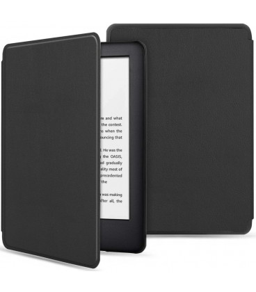 Juodas atverčiamas dėklas Amazon Kindle 11 / 12 2022 / 2024 skaityklei "Tech-Protect Smartcase"