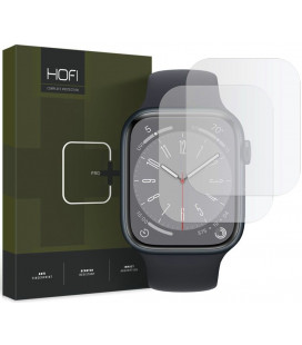 Ekrano apsauga Apple Watch 4 / 5 / 6 / 7 / 8 / 9 / SE (44 / 45 mm) laikrodžiui "HOFI Hydroflex Pro+ 2-Pack"