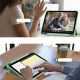Žalias (Matcha) atverčiamas dėklas Apple iPad 10.9 2022 planšetei "Tech-Protect SC Pen"