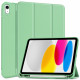 Žalias (Matcha) atverčiamas dėklas Apple iPad 10.9 2022 planšetei "Tech-Protect SC Pen"