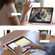 Rožinis atverčiamas dėklas Apple iPad 10.9 2022 planšetei "Tech-Protect SC Pen"
