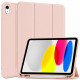 Rožinis atverčiamas dėklas Apple iPad 10.9 2022 planšetei "Tech-Protect SC Pen"