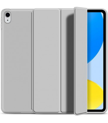 Pilkas atverčiamas dėklas Apple iPad 10.9” 10 / 2022 / 11” 11 / 2025 planšetei "Tech-Protect Smartcase"