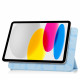 Mėlynas atverčiamas dėklas Apple iPad 10.9 2022 planšetei "Tech-Protect Smartcase Magnetic"