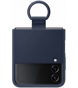 Originalus mėlynas dėklas "Silicone Cover" Samsung Galaxy Flip 4 telefonui "EF-PF721TNE"
