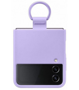 Originalus purpurinis dėklas "Silicone Cover" Samsung Galaxy Flip 4 telefonui "EF-PF721TVE"