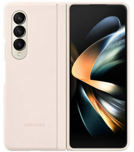 Originalus smėlio spalvos dėklas "Silicone Cover" Samsung Galaxy Fold 4 telefonui "EF-MF936CUE"
