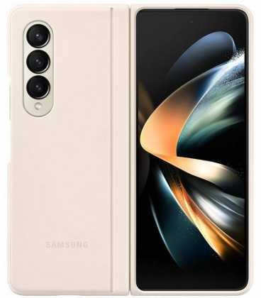 Originalus smėlio spalvos dėklas "Silicone Cover" Samsung Galaxy Fold 4 telefonui "EF-MF936CUE"