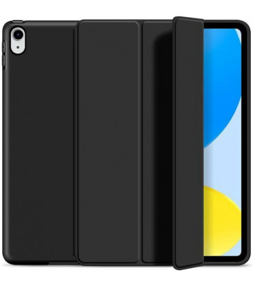 Juodas atverčiamas dėklas Apple iPad 10.9” 10 / 2022 / 11” 11 / 2025 planšetei "Tech-Protect Smartcase"