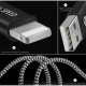 Juodas laidas USB - Lightning FastCharging 2.1A 200cm "Dux Ducis K-One"
