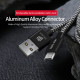 Juodas laidas USB - MicroUSB FastCharging 200cm "Dux Ducis K-One"