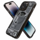 Dėklas Apple iPhone 14 Pro telefonui "Spigen Ultra Hybrid MAG Magsafe Zero One"