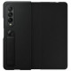 Originalus juodas dėklas "Leather Flip Cover" Samsung Galaxy Fold 3 telefonui "EF-FF926LBE"