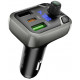 Transmiteris Borofone BC38 Flash Energy PD20W+QC3.0 Bluetooth MP3 grotuvas/FM bangų moduliatorius (laisvų rankų įranga,LCD,2xUSB