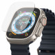 Apsauginis grūdintas stiklas Apple Watch Ultra 1 / 2 / 3 / 4 (49mm) laikrodžiui "Ringke ID FC Glass 4-Pack"