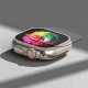 Apsauginis grūdintas stiklas Apple Watch Ultra 1 / 2 / 3 / 4 (49mm) laikrodžiui "Ringke ID FC Glass 4-Pack"