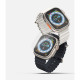 Apsauginis grūdintas stiklas Apple Watch Ultra 1 / 2 / 3 / 4 (49mm) laikrodžiui "Ringke ID FC Glass 4-Pack"