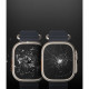 Apsauginis grūdintas stiklas Apple Watch Ultra 49mm telefonui "Ringke ID FC Glass 4-Pack"