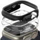 Matinis juodas ir skaidrus dėklai Apple Watch Ultra 1 / 2 / 3 (49mm) laikrodžiui "Ringke Slim 2-Pack"
