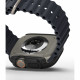 Matinis juodas ir skaidrus dėklai Apple Watch Ultra 1 / 2 / 3 (49mm) laikrodžiui "Ringke Slim 2-Pack"