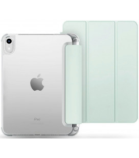 Žalias (Matcha) atverčiamas dėklas Apple iPad 10.9 2022 planšetei "Tech-Protect SC Pen Hybrid"