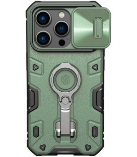 Žalias dėklas Apple iPhone 14 Pro telefonui "Nillkin CamShield Armor Pro Hard"