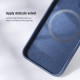 Juodas dėklas Apple iPhone 14 Pro Max telefonui "Nillkin CamShield Silky Magnetic Silicone"