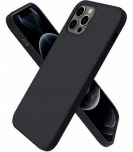 Dėklas Liquid Silicone 1.5mm Apple iPhone X/XS juodas
