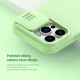 Žalias dėklas Apple iPhone 14 Pro telefonui "Nillkin CamShield Silky Magnetic Silicone"