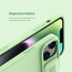 Juodas dėklas Apple iPhone 14 telefonui "Nillkin CamShield Silky Magnetic Silicone"
