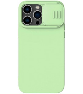 Žalias dėklas Apple iPhone 14 Pro Max telefonui "Nillkin CamShield Silky Silicone"
