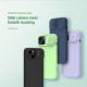 Žalias dėklas Apple iPhone 14 telefonui "Nillkin CamShield Silky Silicone"