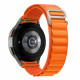 Oranžinė apyrankė Samsung Galaxy Watch 4 / 5 / 5 Pro / 6 laikrodžiui "Tech-Protect Nylon Pro"