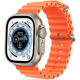 Oranžinė apyrankė Apple Watch 4 / 5 / 6 / 7 / 8 / 9 / SE / Ultra 1 / 2 (42 / 44 / 45 / 49 mm) laikrodžiui "Tech-Protect Iconband