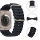 Juoda apyrankė Apple Watch 8 / 9 / 10 / 11 / 12 / SE / Ultra (44 / 45 / 46 / 49 mm) laikrodžiui "Tech-Protect Iconband Pro"
