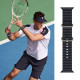Juoda apyrankė Apple Watch 8 / 9 / 10 / 11 / 12 / SE / Ultra (44 / 45 / 46 / 49 mm) laikrodžiui "Tech-Protect Iconband Pro"
