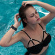 Juoda apyrankė Apple Watch 8 / 9 / 10 / 11 / SE / ULTRA (44 / 45 / 46 / 49 MM) laikrodžiui "Tech-Protect Iconband Pro"