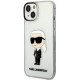 Skaidrus dėklas Apple iPhone 14 telefonui "Karl Lagerfeld IML Ikonik NFT Case"