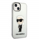 Skaidrus dėklas Apple iPhone 14 telefonui "Karl Lagerfeld IML Ikonik NFT Case"