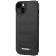 Juodas dėklas Apple iPhone 14 telefonui "Karl Lagerfeld Quilted Puffy Metal Logo Case"