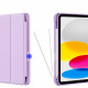 Violetinis atverčiamas dėklas Apple iPad 10.9 2022 planšetei "Tech-Protect SC Pen"
