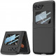 Juodas dėklas Motorola Razr 2022 telefonui "Tech-Protect Icon"