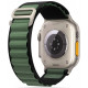 Žalia (Military) apyrankė Apple Watch 4 / 5 / 6 / 7 / 8 / 9 / SE / Ultra 1 / 2 (42 / 44 / 45 / 49 mm) laikrodžiui "Tech-Protect 