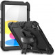 Juodas dėklas Apple iPad 10.9” 10 / 2022 / 11” 11 / 2025 planšetei "Tech-Protect Solid360"