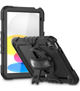 Juodas dėklas Apple iPad 10.9” 10 / 2022 / 11” 11 / 2025 planšetei "Tech-Protect Solid360"