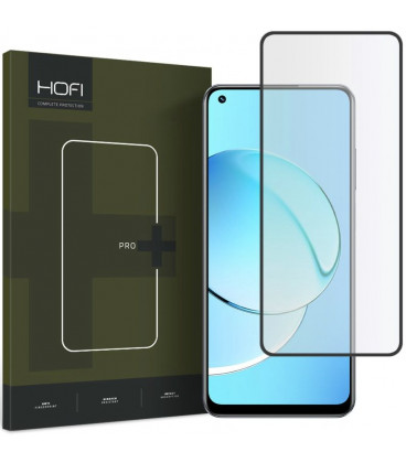 Juodas apsauginis grūdintas stiklas Realme 10 4G telefonui "HOFI Glass Pro+"