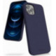 Dėklas Mercury Silicone Case Samsung G991 S21 5G tamsiai mėlynas