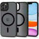 Matinis juodas dėklas Apple iPhone 11 Pro telefonui "Tech-Protect Magmat Magsafe"